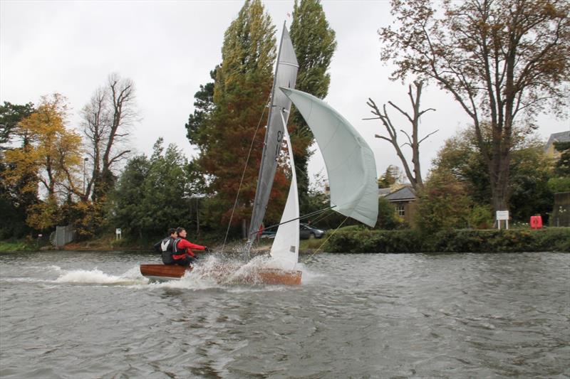 Hampton Merlin De May & Thames Series photo copyright HSC taken at Hampton Sailing Club and featuring the Merlin Rocket class