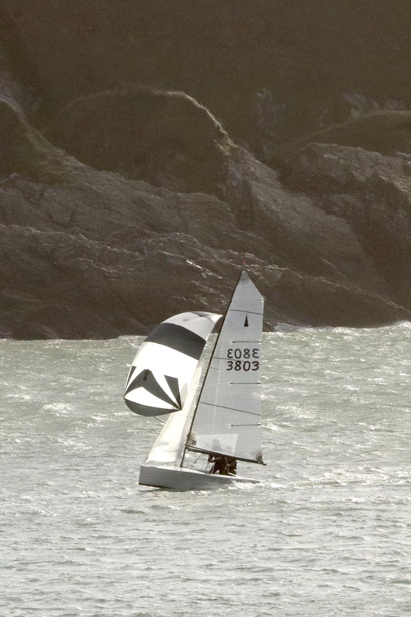 Salcombe Merlin Open photo copyright Chris Jennings taken at Salcombe Yacht Club and featuring the Merlin Rocket class
