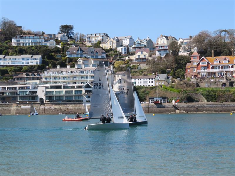 Salcombe Merlin Rocket Open - photo © Helen Hilditch