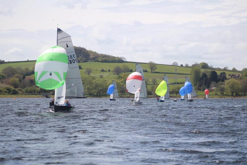 Enjoying the conditions at the Bartley Merlin Rocket Open - photo © Kerry Webb