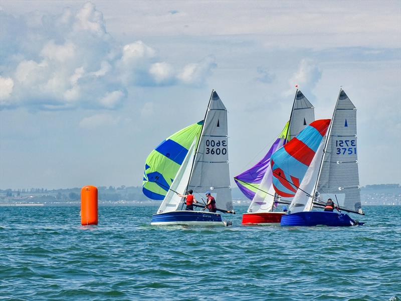 Craftinsure Merlin Rocket Silver Tiller Round 1 at Whitstable - photo © Robert Govier / Sam Turner