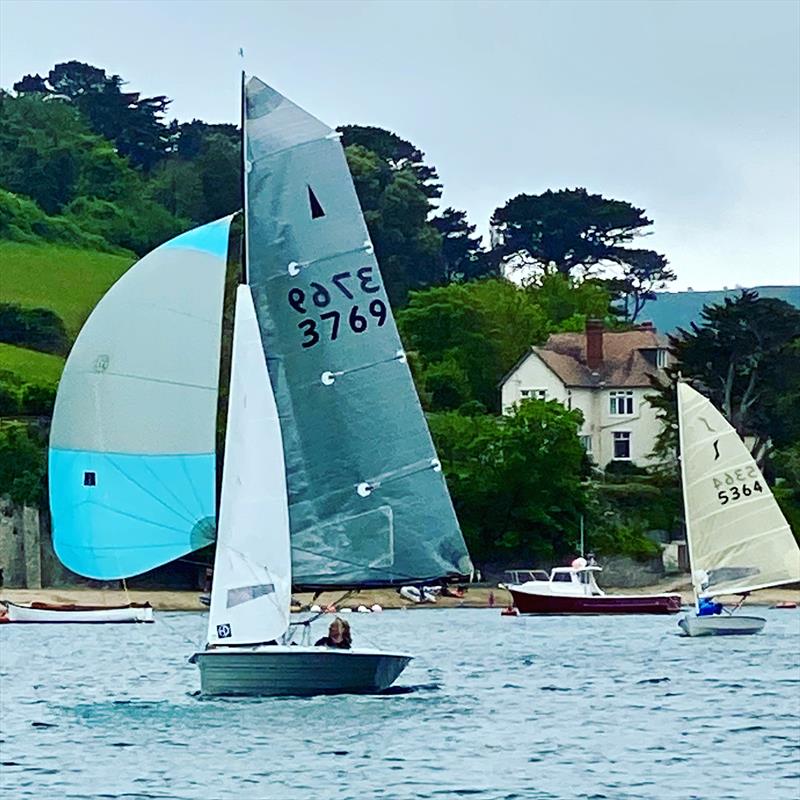 Salcombe YC Sailing Club Series Race 3 photo copyright Lucy Burn taken at Salcombe Yacht Club and featuring the Merlin Rocket class