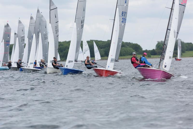 Craftinsure Merlin Rocket Silver Tiller Round 2 at Grafham - photo © Paul Sanwell / OPP