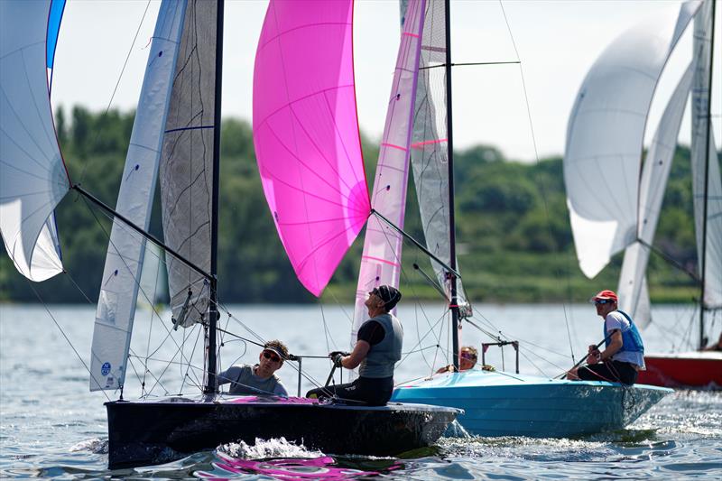 Craftinsure Merlin Rocket Silver Tiller Round 2 at Grafham photo copyright Paul Sanwell / OPP taken at Grafham Water Sailing Club and featuring the Merlin Rocket class