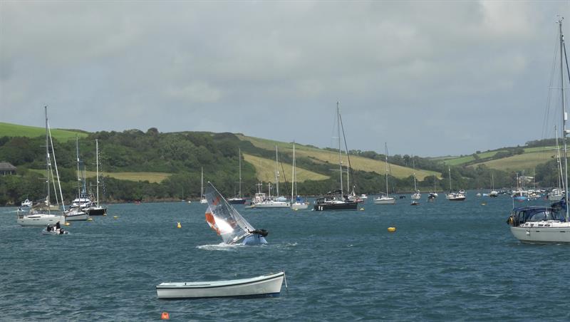 Salcombe Gin Merlin Week Day 1 photo copyright Margaret Mackley  taken at Salcombe Yacht Club and featuring the Merlin Rocket class