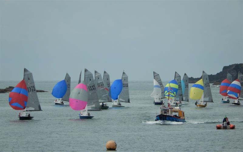 Salcombe Gin Merlin Week Day 2 photo copyright Malcolm Mackley  taken at Salcombe Yacht Club and featuring the Merlin Rocket class