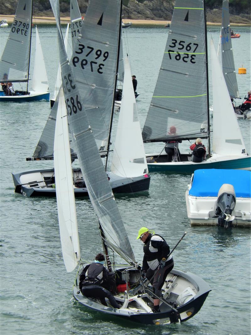 Salcombe Gin Merlin Week Day 2 photo copyright Malcolm Mackley  taken at Salcombe Yacht Club and featuring the Merlin Rocket class