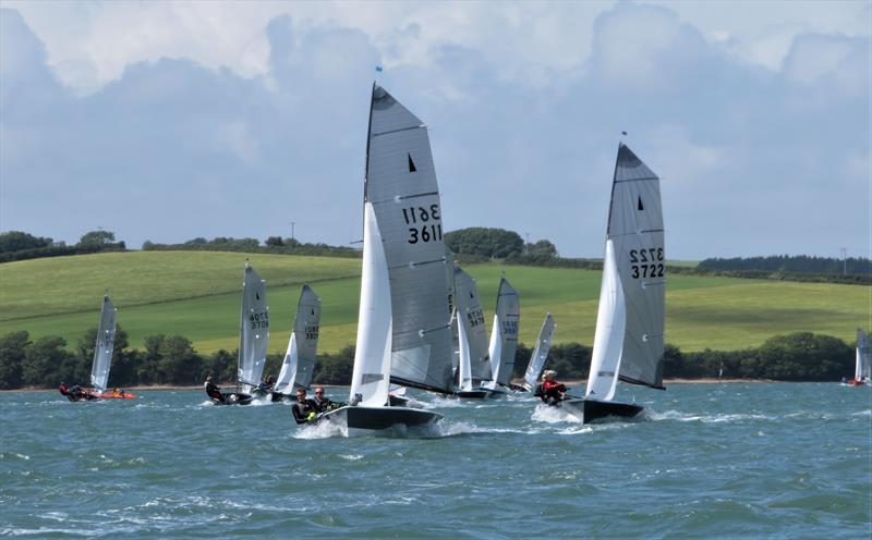 Salcombe Gin Merlin Week Day 3 photo copyright Malcolm Mackley  taken at Salcombe Yacht Club and featuring the Merlin Rocket class