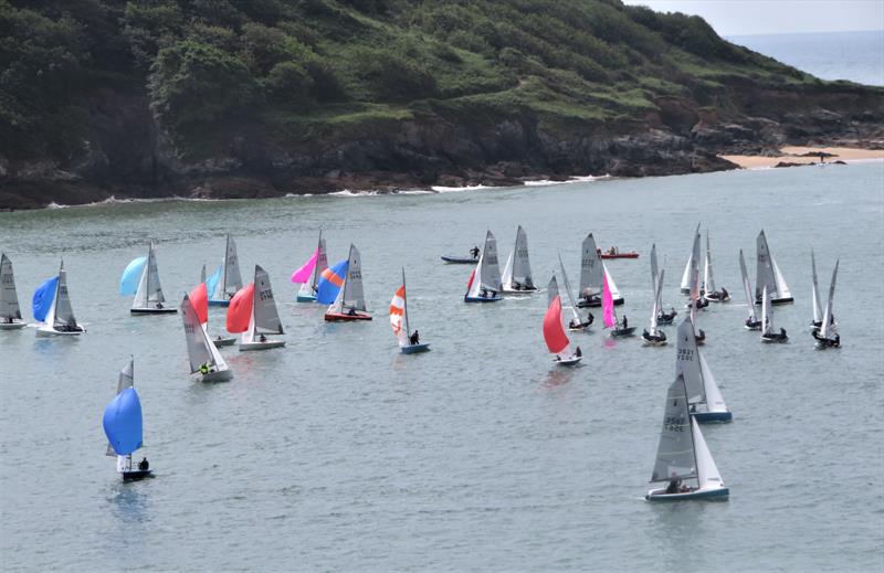 Salcombe Gin Merlin Week Day 4 photo copyright Malcolm Mackley  taken at Salcombe Yacht Club and featuring the Merlin Rocket class