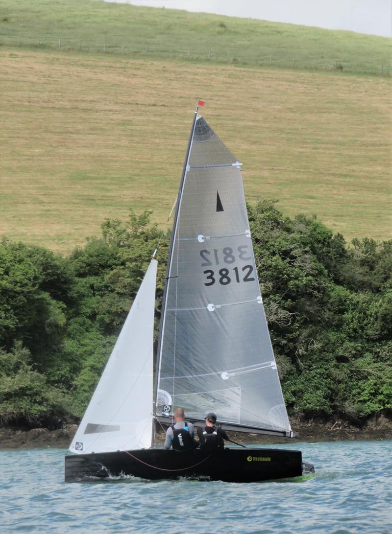 Salcombe Gin Merlin Week Day 4 photo copyright Malcolm Mackley  taken at Salcombe Yacht Club and featuring the Merlin Rocket class