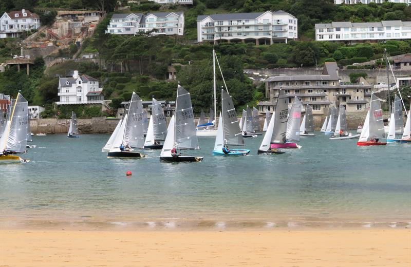 Salcombe Gin Merlin Week Day 6 photo copyright Malcolm Mackley  taken at Salcombe Yacht Club and featuring the Merlin Rocket class