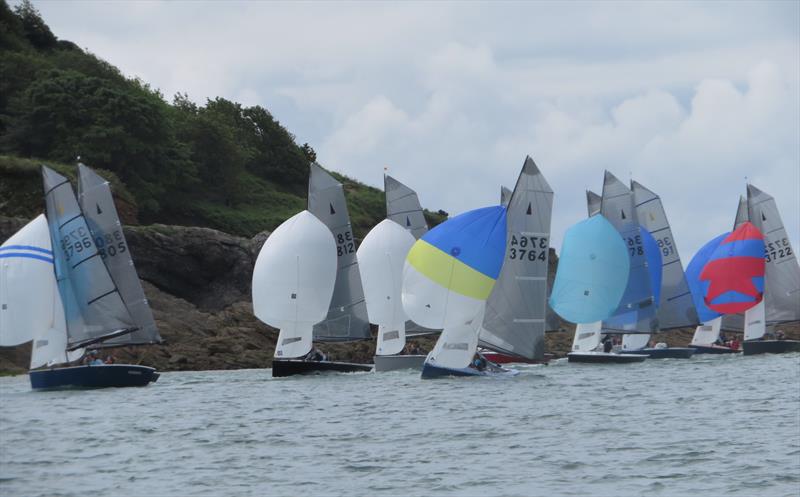 Salcombe Gin Merlin Week Day 6 photo copyright Malcolm Mackley  taken at Salcombe Yacht Club and featuring the Merlin Rocket class