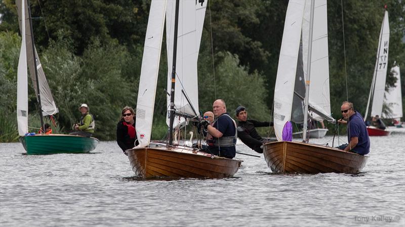 Merlin Rocket River Championship at the Bourne End Week Regatta  photo copyright Tony Ketley taken at Upper Thames Sailing Club and featuring the Merlin Rocket class