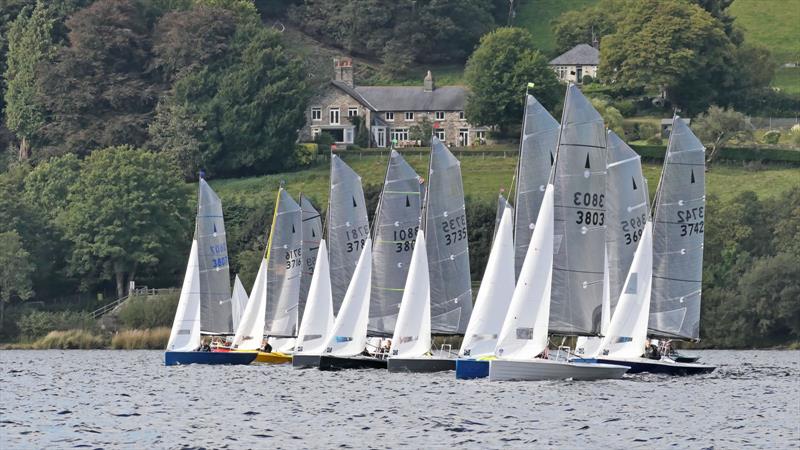 Merlin Rocket Inlands at Bala photo copyright John Hunter taken at Bala Sailing Club and featuring the Merlin Rocket class