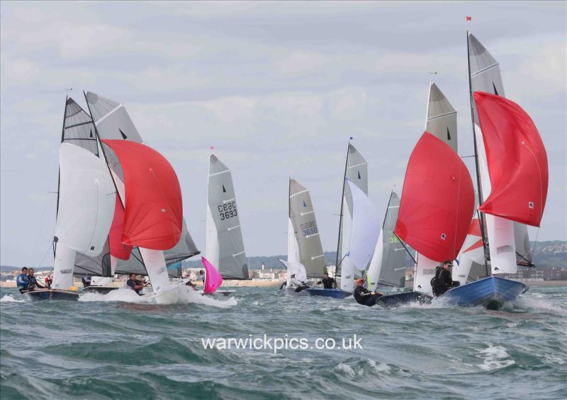 Shoreham delivers fantastic conditions as usual photo copyright Warwick Baker / www.warwickpics.com taken at Shoreham Sailing Club and featuring the Merlin Rocket class