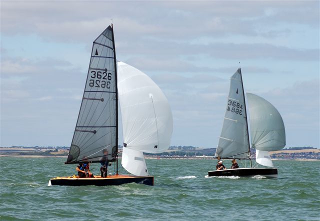 Day two of the Merlin Rocket nationals photo copyright Nick Champion / www.championmarinephotography.co.uk taken at Whitstable Yacht Club and featuring the Merlin Rocket class