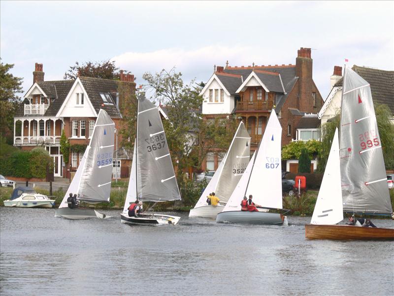 Sondown Cup at Tamesis photo copyright Vivian Burchill taken at Tamesis Club and featuring the Merlin Rocket class