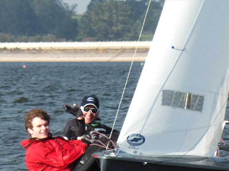 The final Silver Tiller open meeting of 2011 photo copyright Don Stokes taken at Blithfield Sailing Club and featuring the Merlin Rocket class