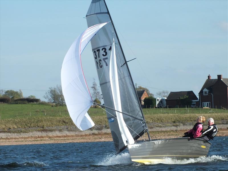 The final Silver Tiller open meeting of 2011 photo copyright Don Stokes taken at Blithfield Sailing Club and featuring the Merlin Rocket class