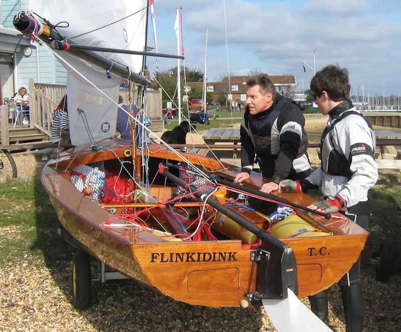 50th Anniversary Warming Pan photo copyright Malcolm Donald taken at Hamble River Sailing Club and featuring the Merlin Rocket class