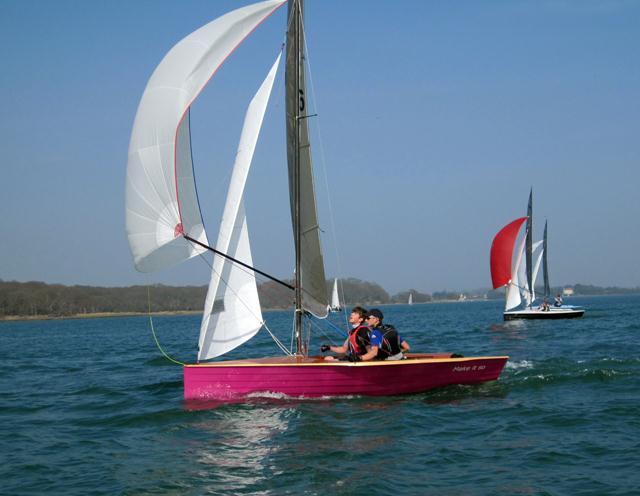 Merlin Rocket Silver Tiller at Chichester photo copyright Ian Payne taken at Chichester Yacht Club and featuring the Merlin Rocket class