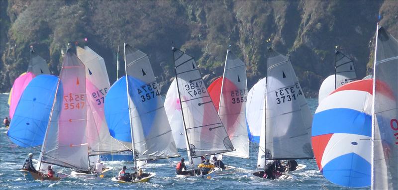 Craftinsure Merlin Rocket Silver Tiller at Salcombe photo copyright Jayne Morris taken at  and featuring the Merlin Rocket class