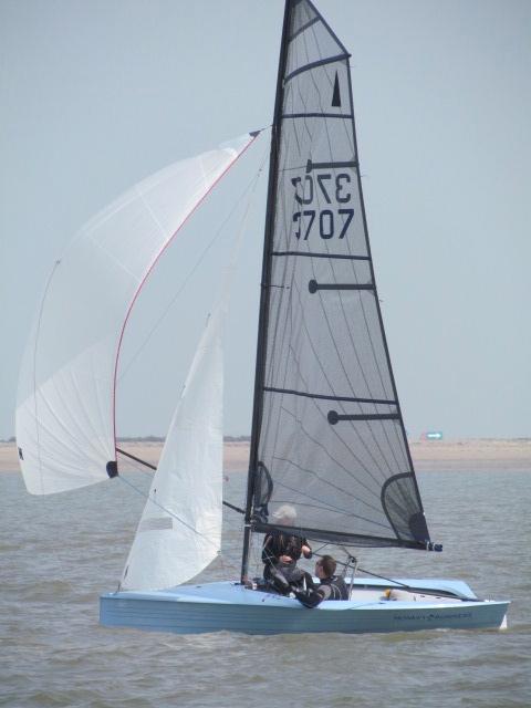 Craftinsure Silver Tiller open at Brightlingsea photo copyright Piers Lambert taken at Brightlingsea Sailing Club and featuring the Merlin Rocket class