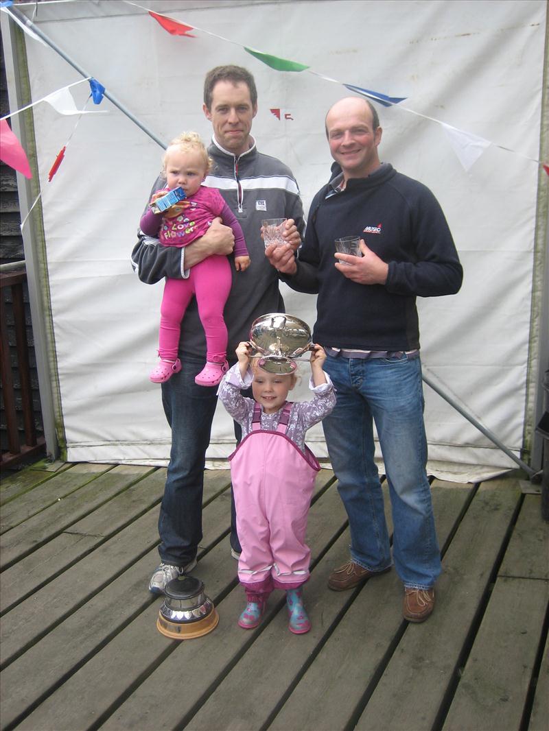 Andy and Phil Dalby win the Whitstable Silver Tiller photo copyright Steve Storey taken at Whitstable Yacht Club and featuring the Merlin Rocket class