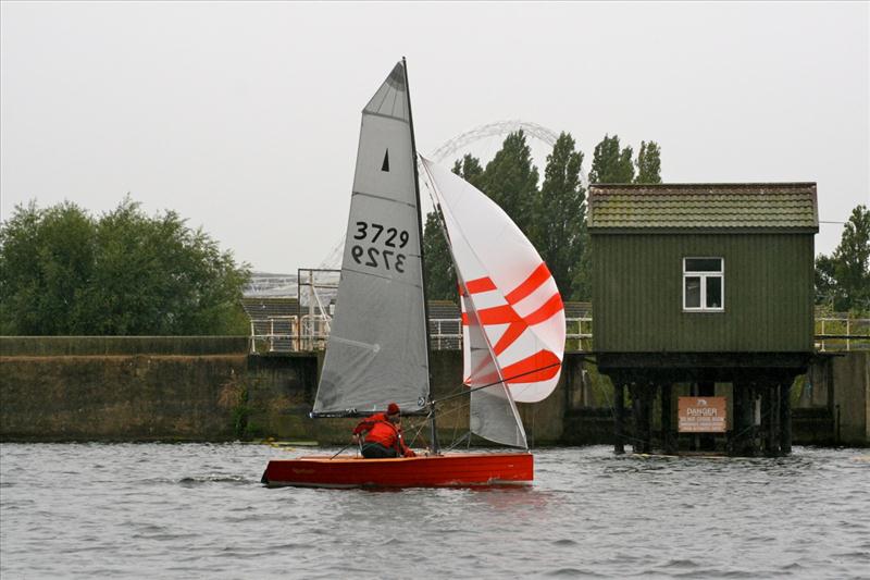 Merlin Rocket Silver Tiller event at Wembley photo copyright John McKelvie taken at Wembley Sailing Club and featuring the Merlin Rocket class