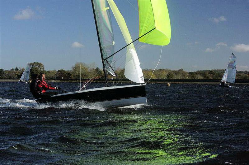 Merlins at Chelmarsh photo copyright Paul Jones taken at Chelmarsh Sailing Club and featuring the Merlin Rocket class