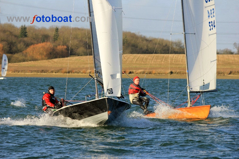 Grafham Grand Prix photo copyright Tim Anderton / www.fotoboat.com taken at Grafham Water Sailing Club and featuring the Merlin Rocket class