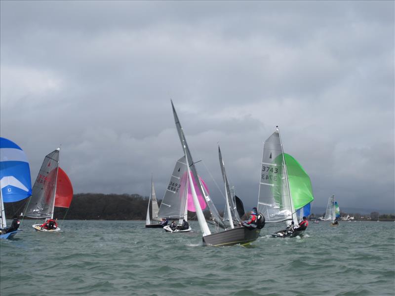 Merlin Rocket Silver Tiller open at Chichester photo copyright Chris Hodge taken at Chichester Yacht Club and featuring the Merlin Rocket class