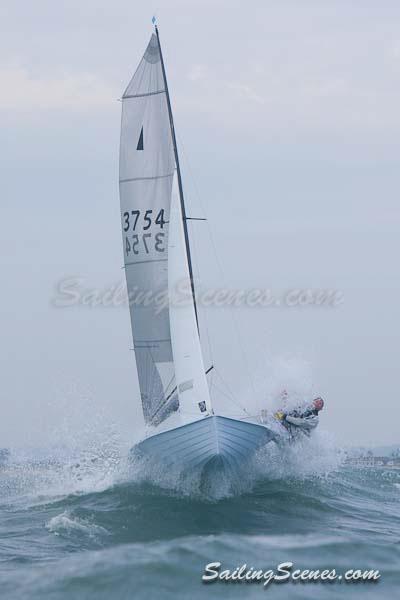 Merlin Rocket Silver Tiller at Parkstone photo copyright David Harding / www.sailingscenes.com taken at Parkstone Yacht Club and featuring the Merlin Rocket class