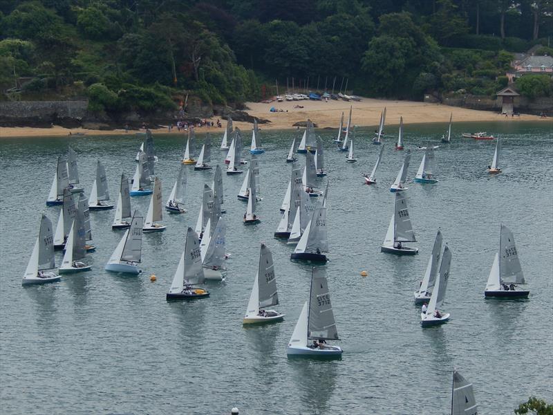 Sharp's Doom Bar Salcombe Merlin Week day 5 photo copyright Malcolm Mackley taken at Salcombe Yacht Club and featuring the Merlin Rocket class