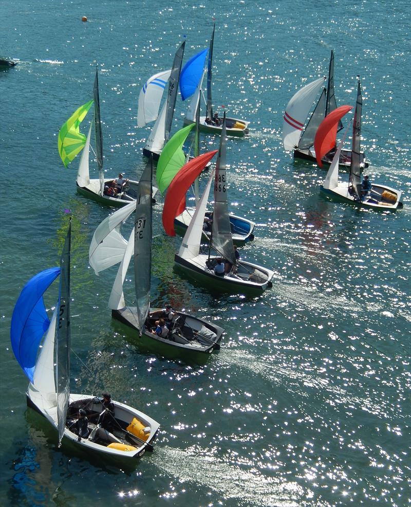 Sharp's Doom Bar Salcombe Merlin Week day 6 photo copyright Malcolm Mackley taken at Salcombe Yacht Club and featuring the Merlin Rocket class