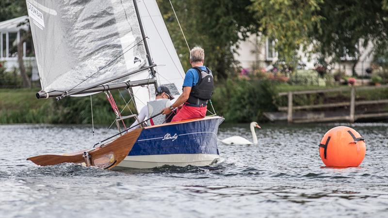 Merlin Rocket September open meeting at Upper Thames photo copyright Debbie Kite taken at Upper Thames Sailing Club and featuring the Merlin Rocket class