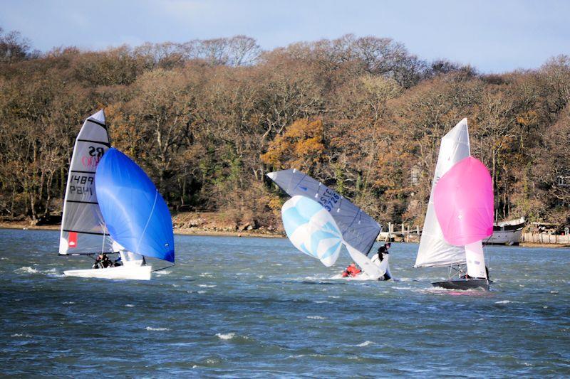 Chichester Frozen Toe Series final day photo copyright CYC taken at Chichester Yacht Club and featuring the Merlin Rocket class