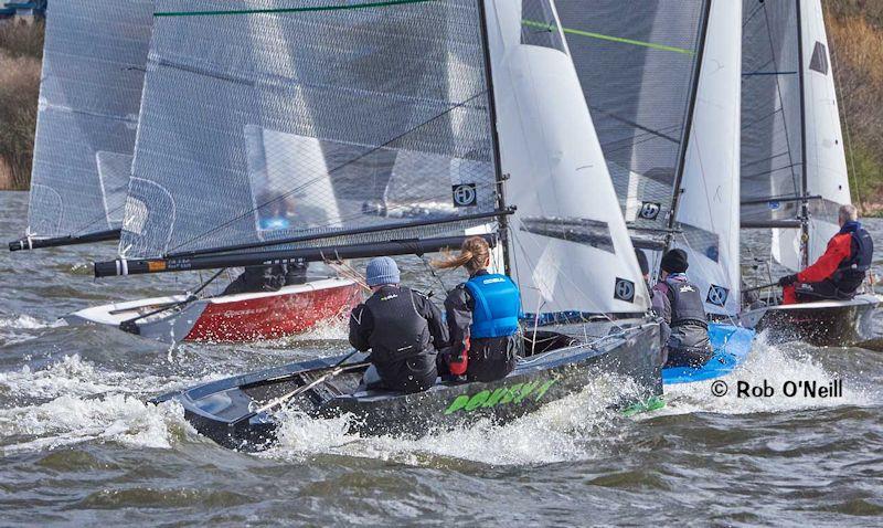 Merlin Rocket Craftinsure Silver Tiller at Wembley 2019 photo copyright Rob O'Neill taken at Wembley Sailing Club and featuring the Merlin Rocket class