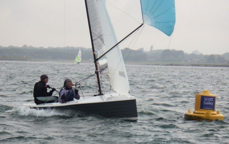 Annual Ladies Race at Royal Lymington photo copyright Alastair Beeton taken at Royal Lymington Yacht Club and featuring the Merlin Rocket class