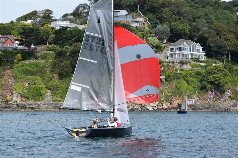 Salcombe Gin Merlin Rocket Week 2019 day 4 photo copyright Tim Fells taken at Salcombe Yacht Club and featuring the Merlin Rocket class