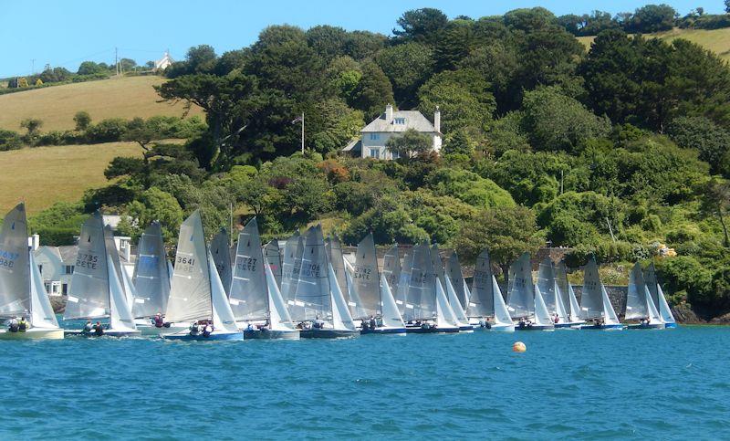 Salcombe Gin Merlin Rocket Week 2019 day 5 afternoon race - photo © Malcolm Mackley