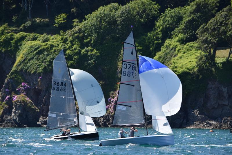 Salcombe Gin Merlin Rocket Week 2019 day 5 photo copyright Tim Fells taken at Salcombe Yacht Club and featuring the Merlin Rocket class