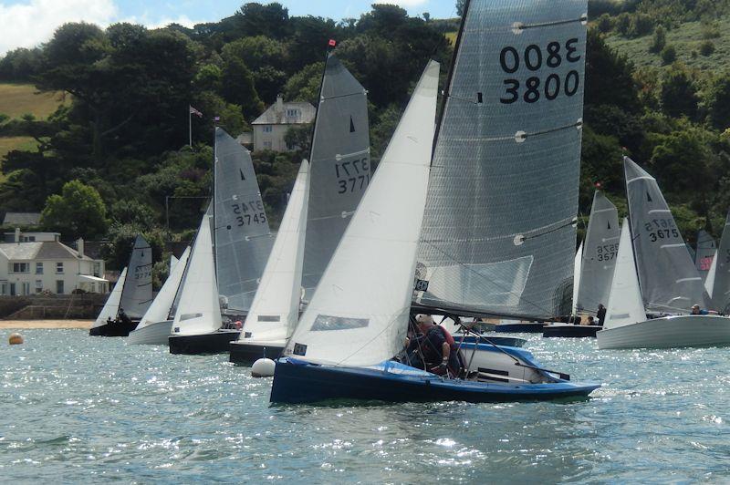 Salcombe Gin Merlin Rocket Week 2019 day 6 morning race photo copyright Malcolm Mackley taken at Salcombe Yacht Club and featuring the Merlin Rocket class