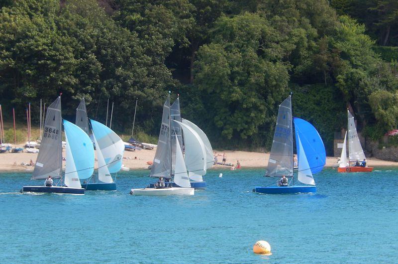 Salcombe Gin Merlin Rocket Week 2019 day 6 afternoon race photo copyright Malcolm Mackley taken at Salcombe Yacht Club and featuring the Merlin Rocket class