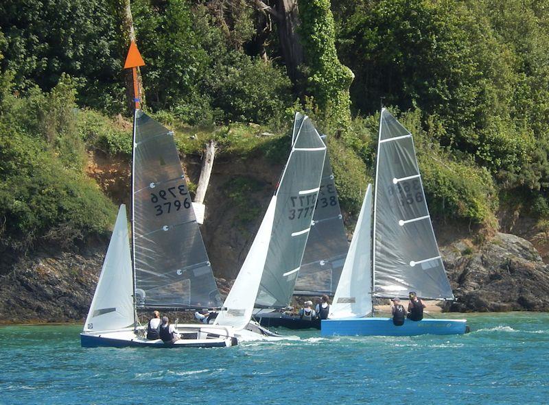 Salcombe Gin Merlin Rocket Week 2019 day 6 afternoon race photo copyright Malcolm Mackley taken at Salcombe Yacht Club and featuring the Merlin Rocket class