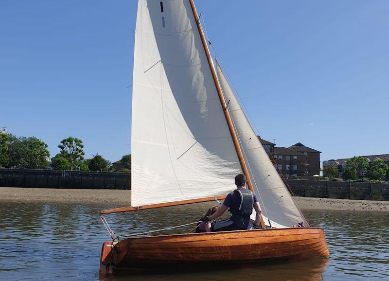 Merlin Rocket Downriver Race at Ranelagh photo copyright Sarah Videau taken at Ranelagh Sailing Club and featuring the Merlin Rocket class