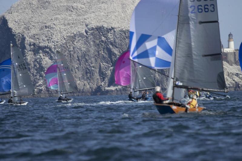 Aspire Merlin Rocket National Championships at East Lothian day 1 photo copyright Steve Fraser taken at East Lothian Yacht Club and featuring the Merlin Rocket class