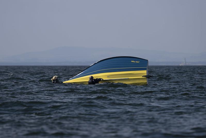 Why Ask? - Aspire Merlin Rocket National Championships at East Lothian day 2 - photo © ELYC