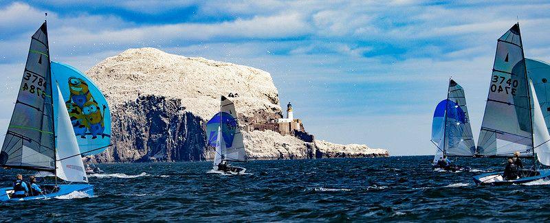 Aspire Merlin Rocket National Championships at East Lothian day 3 photo copyright Steve Fraser / ELYC taken at East Lothian Yacht Club and featuring the Merlin Rocket class