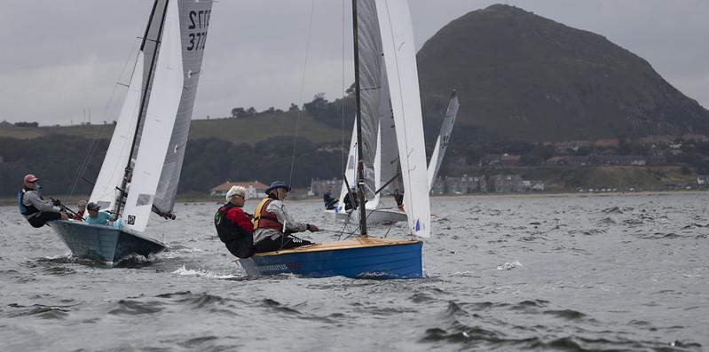 Aspire Merlin Rocket National Championships at East Lothian day 5 photo copyright Steve Fraser / ELYC taken at East Lothian Yacht Club and featuring the Merlin Rocket class